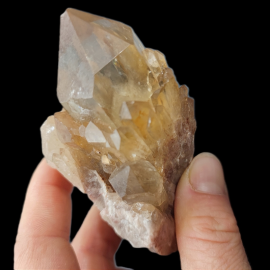 Cytryn Naturalny - Zrost Kryształów 190g. 9x4,5x4,5cm