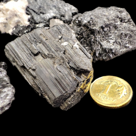 Turmalin Czarny - Szerl - Bryłki 20-30g.