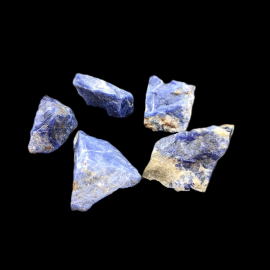 Sodalit - Bryłka Surowa 3-4 cm (15-20g) Mix. 1szt