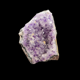 Ametyst - Stojąca Szczotka Kryształów 500g - 10x5x6 cm
