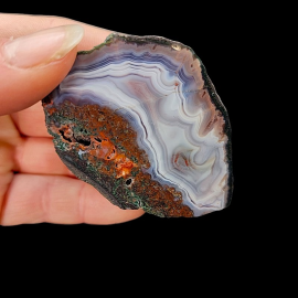 Agat - Płoczki Górne - 6 x 4,5 cm - 79g.