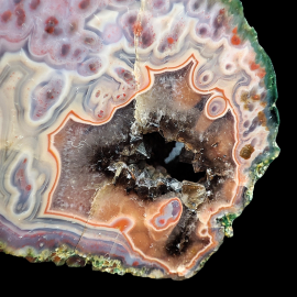 Agat Płoczki Górne - Niezwykły Okaz 4,5 x 4 cm 56g.