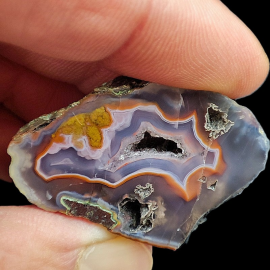 Agat z Geodą - Płoczki Górne 3,5 x 2,5cm - 25g