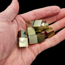 Piryt - Pojedyncza Kostka 1-1,5cm 10g. - Hiszpania