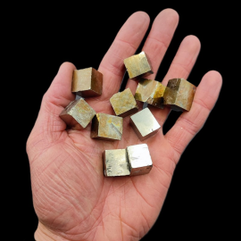 Piryt - Pojedyncza Kostka 1,6 - 2cm 20g. - Hiszpania