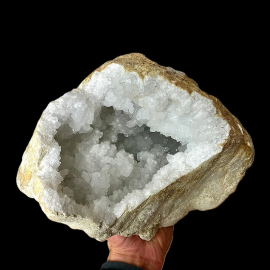 Kryształ Górski - Zamykana Geoda Kwarcowa 7,5 kg - Maroko