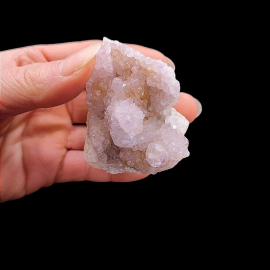 Ametyst Kaktusowy - Szczotka Kryształów 123g - 6x5x3,5 cm