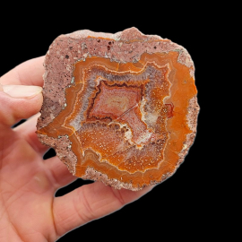 Agat - Nowy Kościół - Wyjątkowy Wzór 122g, 7x7 cm