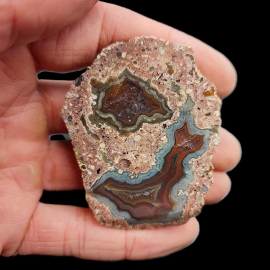 Agat - Nowy Kościół - 75g, 6x5 cm