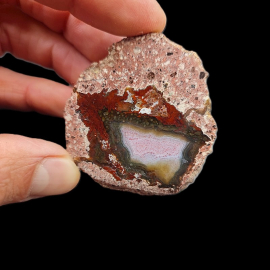 Agat - Nowy Kościół - 67g. 5x5 cm