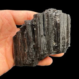 Turmalin Czarny - Szerl - Bryłka 400g. 8x6,5x4cm