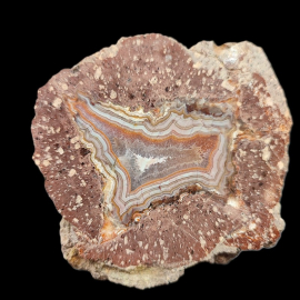 Agat - Nowy Kościół - 255g, 8 x 9 cm