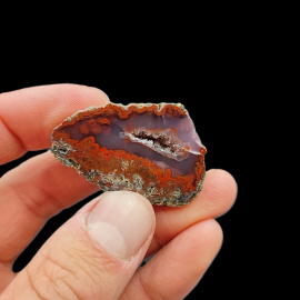 Agat z Geodą - Płoczki Górne 4 x 3cm - 25g