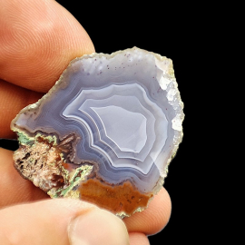 Agat - Płoczki Górne 3 x 3cm - 15g