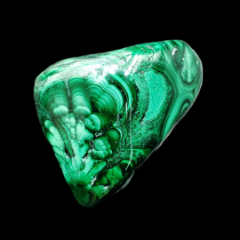Malachit Szlifowany Otoczak - Piękny Wzór 23g, 3x2x2 cm