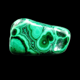 Malachit Szlifowany Otoczak - Piękny Wzór 29g, 3,4 x 2 x 1,5 cm