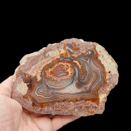 Agaty z Nowy Kościół - 763g, 14 x 10 cm