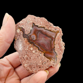 Agaty z Nowy Kościół - 134g, 7 x 6 cm