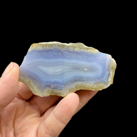 Agat z Malawi Niebieski - 8 x 4,5cm, 100g