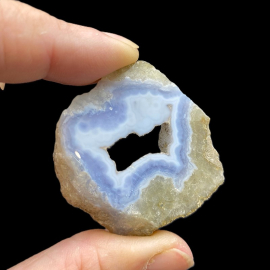 Agat z Malawi Niebieski - 4 x 4 cm, 25g