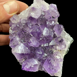 Ametyst - Szczotka Kryształów 495g - 12x8x3,5 cm