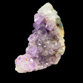 Ametyst - Szczotka Kryształów 465g - 13x6x7 cm