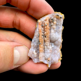 Chalcedon Bulwiasto - Stalaktytowy, Maroko - 4,5 x 2,5 cm, 13g