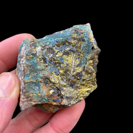 Chalkopiryt - Bryłka 190 gram 6x4x4cm