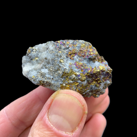 Chalkopiryt - Bryłka 62 gramy 5x3x3cm