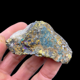 Chalkopiryt - Bryłka 125 gram 7 x 3,5 x 3 cm