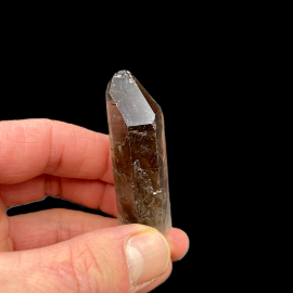 Kwarc Dymny - Morion - Pojedynczy Kryształ 6,5cm, 39g.