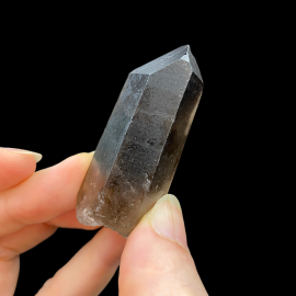 Kwarc Dymny - Morion - Pojedynczy Kryształ 5cm, 34g.
