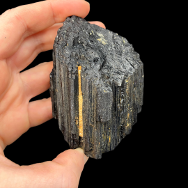 Turmalin Czarny - Szerl - Bryłka 250g. 9 x 5,5 x 5cm