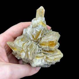 Gips z Dobrzynia - Konkrecja Kryształów 265g, 9 x 7 x 6 cm