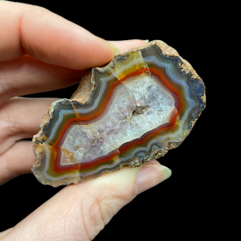 Agat z Malawi - 5,5 x 4,5 cm, 45g - Oryginalny Wzór