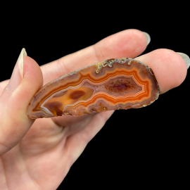 Agat z Malawi - 4,5 x 2 cm, 10g - Oryginalny Wzór
