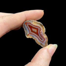 Agat z Malawi - 3,5 x 2 cm, 13g - Oryginalny Wzór