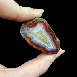 Agat z Malawi - 4,5 x 2,5 cm, 24g - Oryginalny Wzór