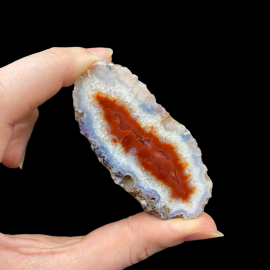 Agat z Malawi - 6,5 x 3 cm, 59g - Oryginalny Wzór