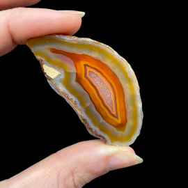 Agat z Malawi - 5,5 x 3 cm, 16g - Oryginalny Wzór