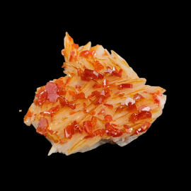 Wanadynit na Barycie 18g - 3 x 2,5 x 1 cm - Maroko