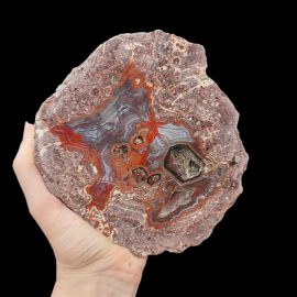 Agaty z Nowego Kościoła, 952g. 15 x 15 cm