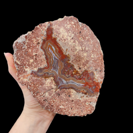 Agaty z Nowego Kościoła, 1825g. 18 x 14 cm