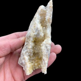 Kryształ Górski z Polski - Szczotka Kryształów w Kawernie - 350g.