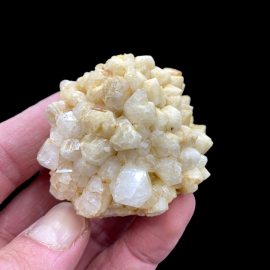 Kryształ Górski + Kwarc Mleczny z Polski - Szczotka Kryształów - 125g.