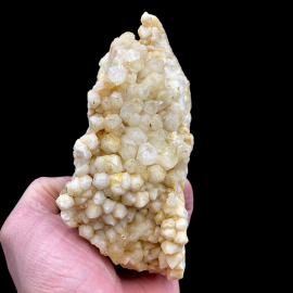 Kryształ Górski + Kwarc Mleczny z Polski - Szczotka Kryształów - 1,1kg.