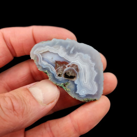 Agat - Płóczki Górne + Kalcyt 5 x 3 cm - 36 gram
