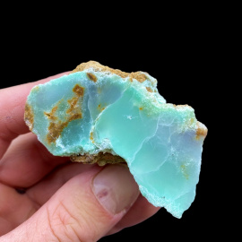 Chryzopraz Szklary - Polerowana żyła - 59 g. 6,5 x 3 cm
