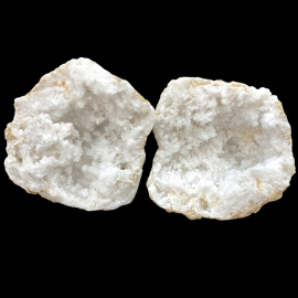 Geoda Kwarcowa - Komplet - 2 Połówki - 2,4 kg