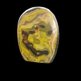 Jaspis Trzmielowy - Dekoracyjny Okaz - 110g, 6,5x5x1,5 cm